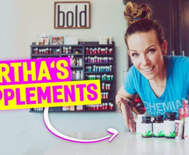 Martha's Daily Young Living Supplements! CAN YOU GUESS WHAT THEY ARE?