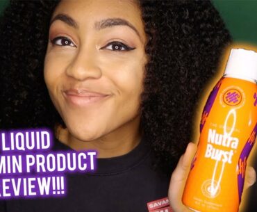 Nutra Burst Liquid Vitamin Product Review | Jada Adriel