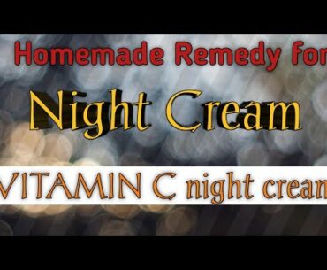 *Homemade night cream*with only 3 ingredients// get naturally Brightening skin// Beauty Expert Mamta