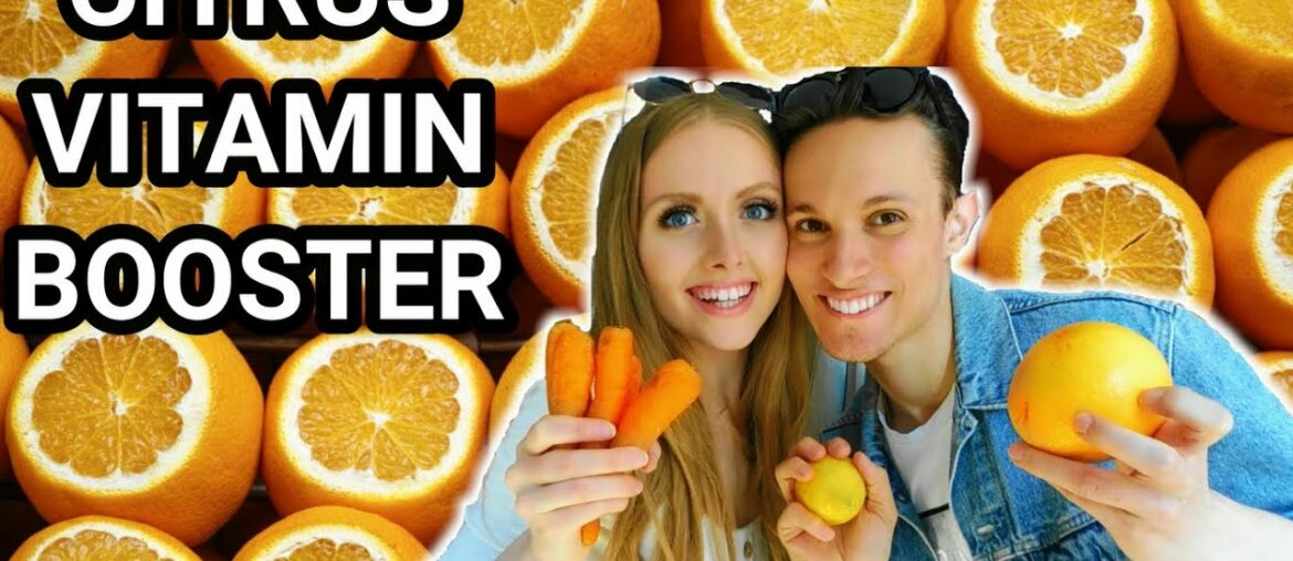 CITRUS VITAMIN BOOSTER | HEALTHY SMOOTHIE RECIPE 🧡