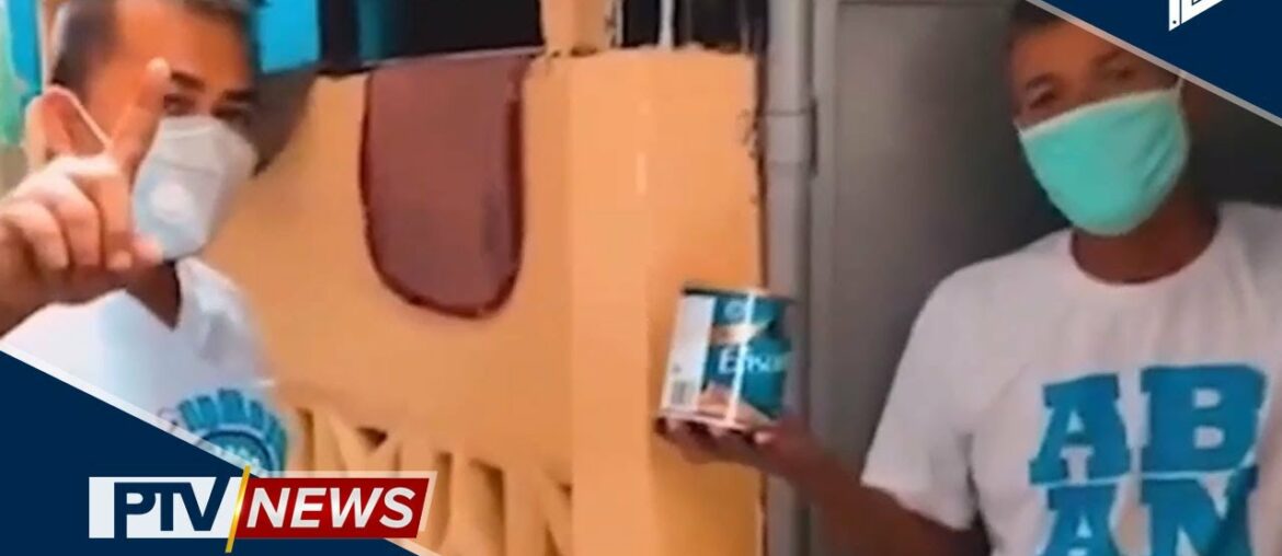 Manila LGU, namigay ng milk food supplements sa senior citizens