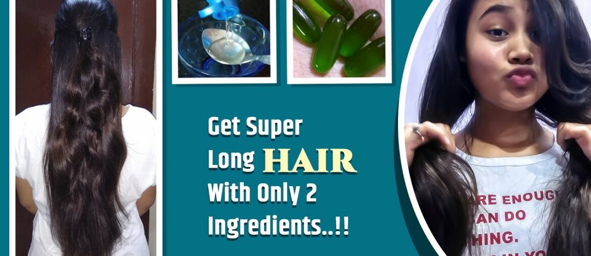 Vitamin E for Super *Quick* hair growth | Get Long,Thick,Black hair very easily | 100% Results