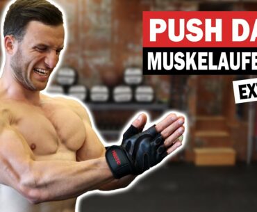 20 Minuten PUSH DAY für Zuhause ohne Geräte! | Brust, Schulter, Trizeps - Sascha Huber