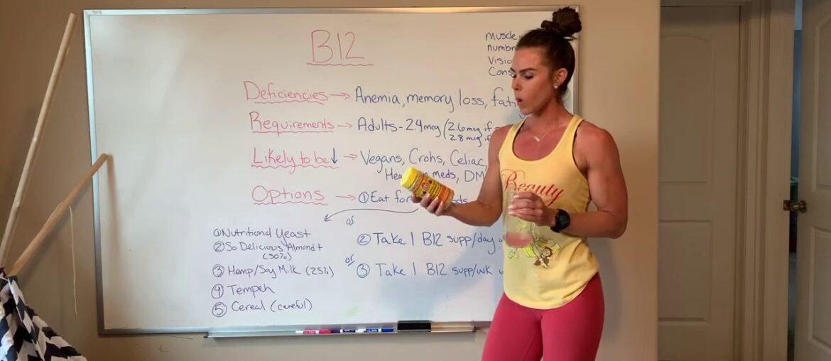 B12 deficiency in Vegans...and how to prevent it