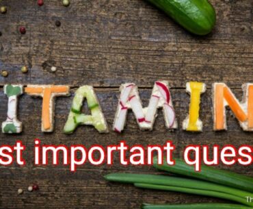 Vitamins most important question #vitamin biology#senomemory