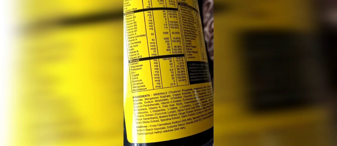 Honest review of absolute nutrishots multivitamin and multimineral