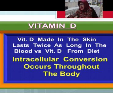 VITAMIN D GREATEST REGULATOR OF IMMUNE SYSTEM & OTHER BOOSTER NUTRITION - dr WIDYA MURNI - JAAC