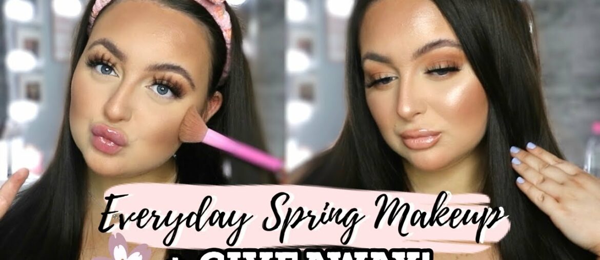EVERYDAY SPRING MAKEUP & GIVEAWAY!