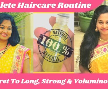 Hair Care Routine| All Natural DIY Hair Serum| Hair Pack| Postpartum HairLoss|Hair Products|SMVlogs