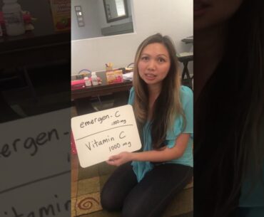 Coronavirus COVID-19 emergen-c / Vitamin-C 1000mg / Do organic - (DO NOT TAKE Ibuprofen Advil)