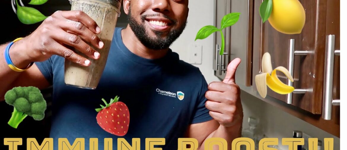 Coronavirus Virus Immune System Boost Smoothie #WithMe