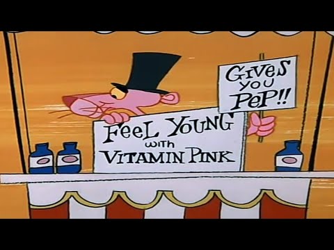 The pink panther in " Vitamin pink"