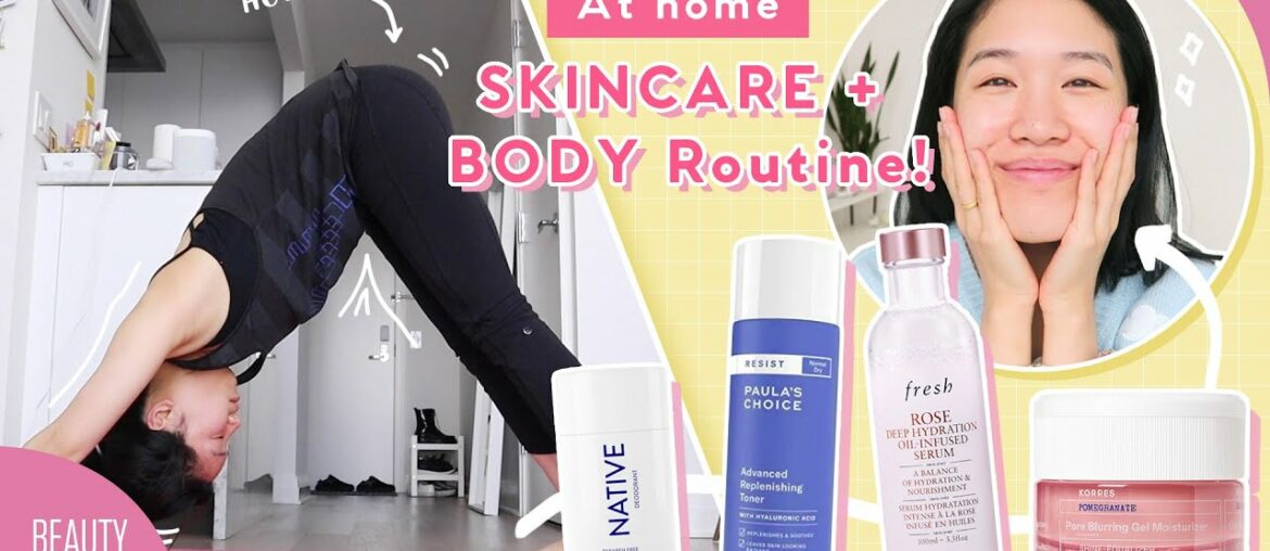 🔅Our Simple Daytime Skincare + Exercise Routines + Matcha Dalgona Latte 🔅 Beauty Within