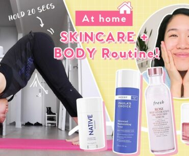 🔅Our Simple Daytime Skincare + Exercise Routines + Matcha Dalgona Latte 🔅 Beauty Within