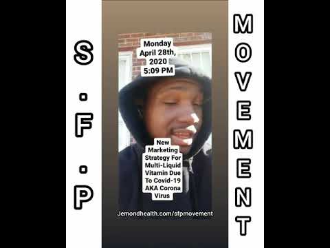 New Marketing Strategy For Multi-Liquid Vitamin Due To Covid-19 AKA Corona Virus (JH-SFP 131)