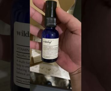 Unboxing wildleaf vitamin c serum