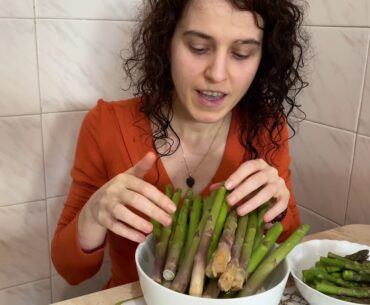 Asparagus juice - natural vitamin source