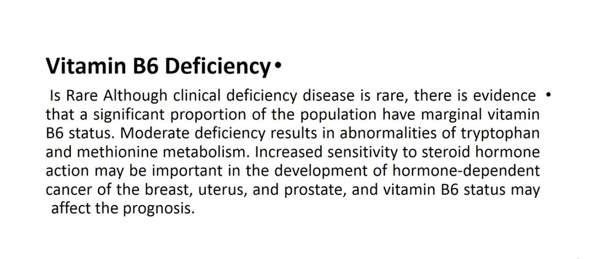 VITAMIN B6 IS IMPORTANT IN AMINO ACID &