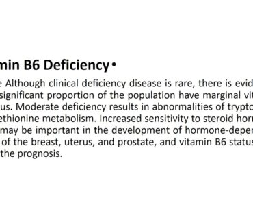 VITAMIN B6 IS IMPORTANT IN AMINO ACID &