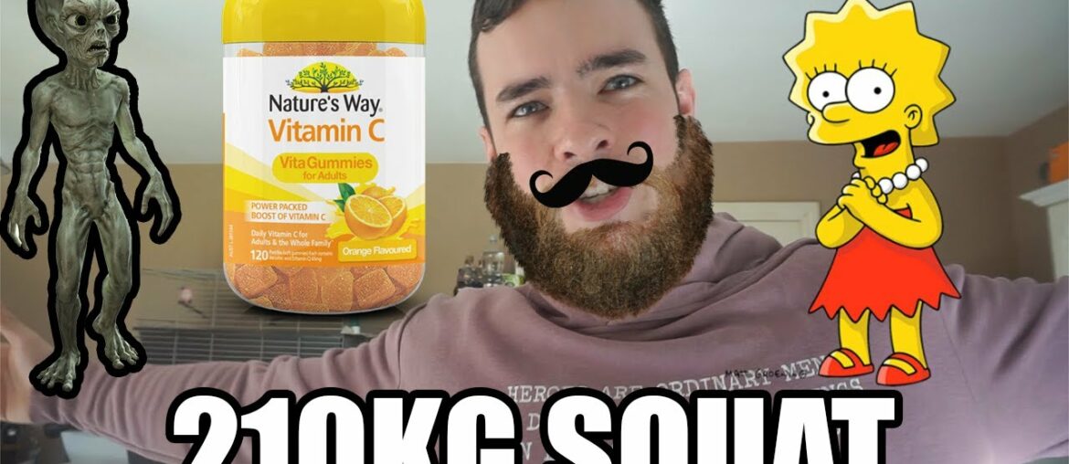 HEAVY ass SQUATS, SNORTING vitamin C? RIP Mac Miller.