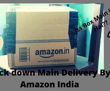 Lock Down Main Delivery By Amazon India | Product Unboxing