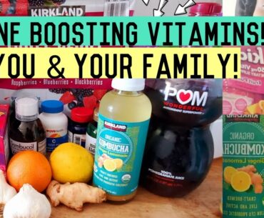 HOW TO BOOST YOU AND YOUR KIDS IMMUNE SYSTEM DURING COVID-19 PANDEMIC WITH VITAMINS & EXTRAS