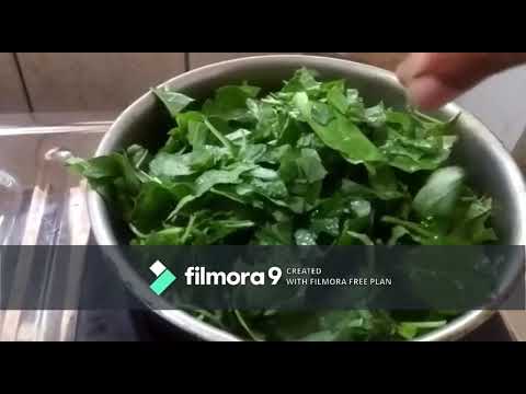 Harive Soppu/Amaranth leaves/AmaranthGreens Chatni Recipe in Kannada