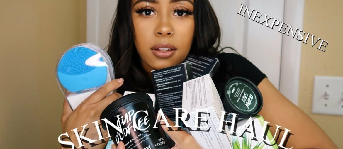 Affordable Quarantine Skin Care HAUL | Ulta, LUSH, Amazon