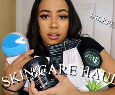 Affordable Quarantine Skin Care HAUL | Ulta, LUSH, Amazon
