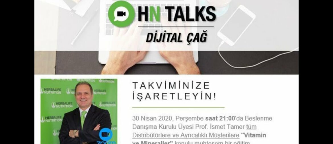 Prof. Dr. İsmet TAMER'in vitamin mineraller konulu eğitimi