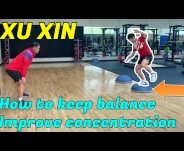 Xu Xin, Liu Shiwen | Exercise supplement, improve balance and concentration | Table Tennis Training