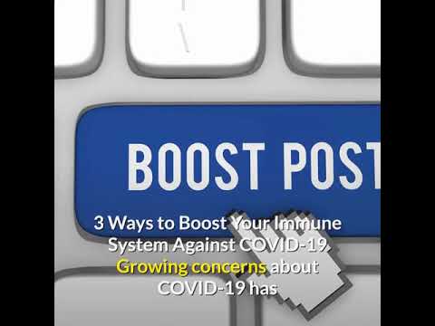 3 ways to boost your immune system against covid 19 or corona virus