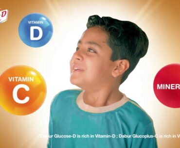 Keep up your energy & Immunity with Dabur Glucose-D | Enriched with Vitamin C & D with Minerals