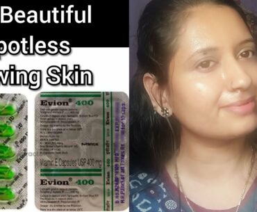 Vitamin E oil skin treatment!!!Night skin care routine|Harushi Rao