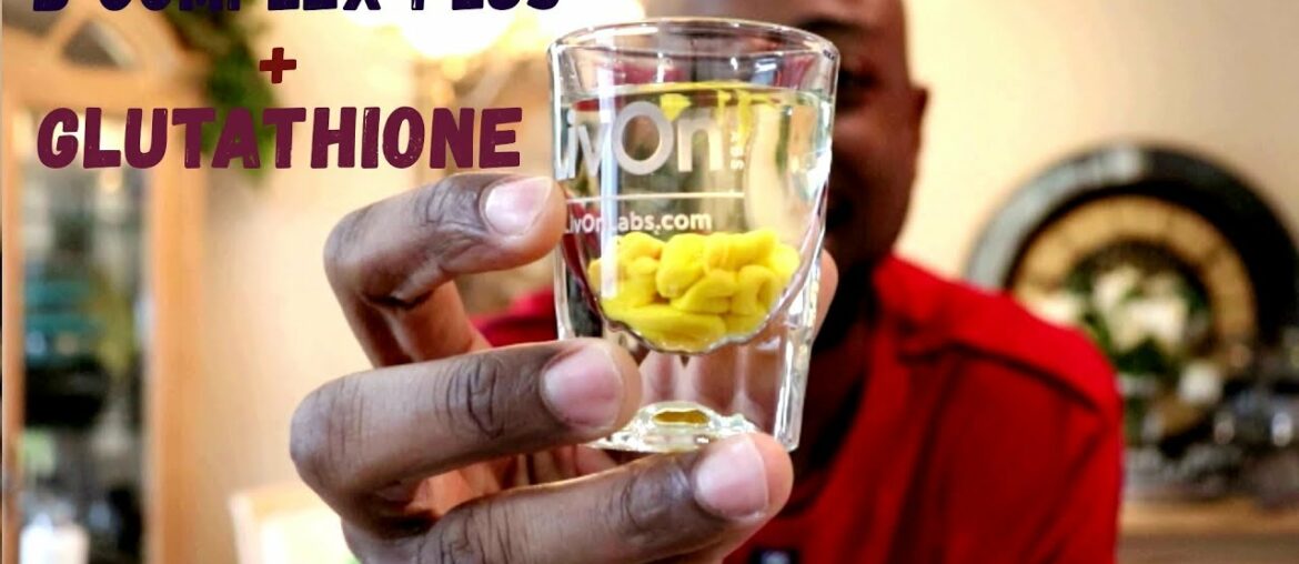 Vitamin B Complex & Glutathione - You Never Saw Vitamins And Supplements Like This