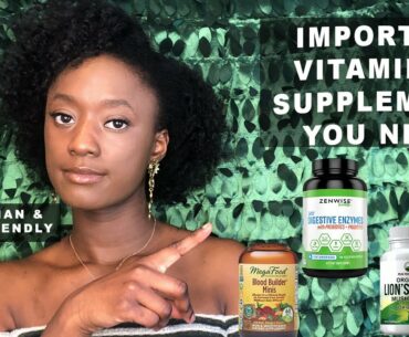 Vegan Vitamins & Supplements| Prebiotics & Probiotics | Multivitamins | Lion's Mane | Health & MORE!