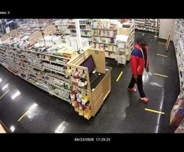 Theft at Nutrition Store