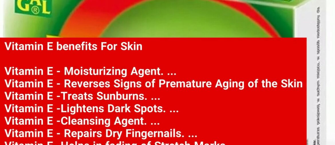 Magic power of Vitamin A and E