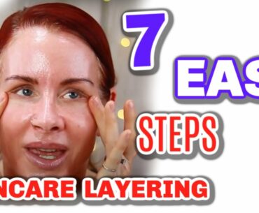 HOW TO LAYER SKINCARE 2020/ TOP 7 TIPS!!