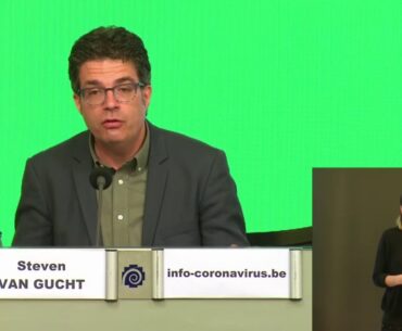 Coronavirus (Covid-19): conférence de presse Update du 27/04/2020