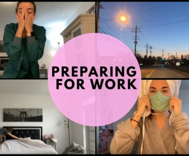VLOG | grwm for work, cleaning