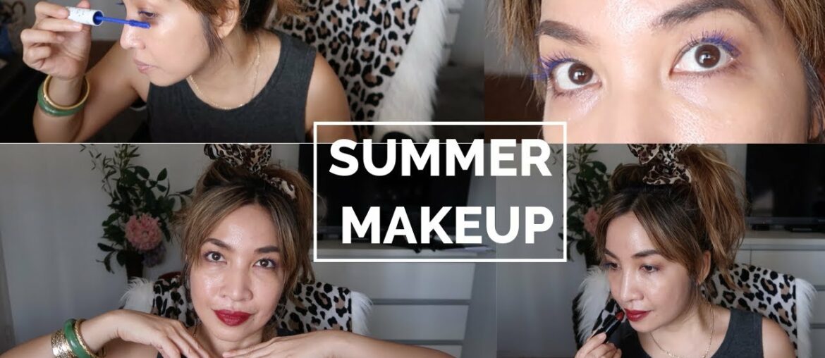 WEARING BLUE MASCARA + KINDER BEAUTY JULY BOX + PIXI VITAMIN C