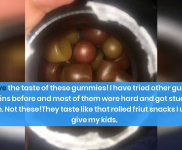 place your order Now Multivitamin Gummies for Women and Men - Chewable Gummy Zinc Supplement Mu...