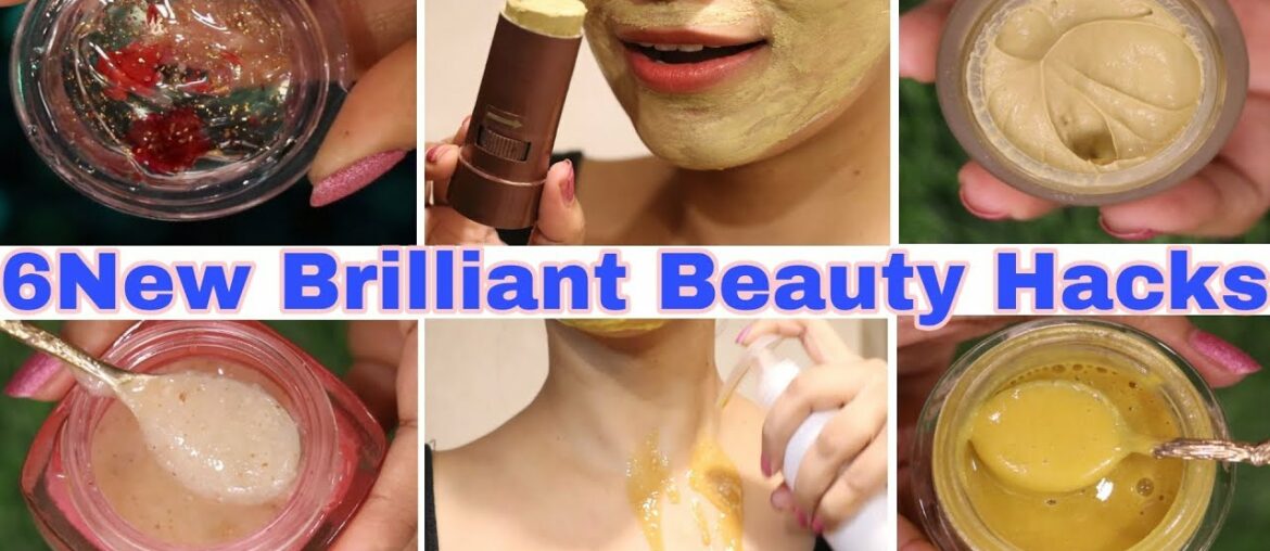 6 Unseen Brilliant Beauty Hacks🙆🏻‍♀️Homemade Body Polishing & Makeup Products|BeNatural