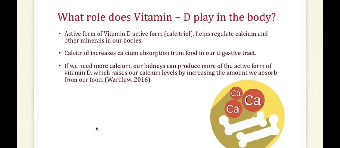 Nutrition Assignment Vitamin - D
