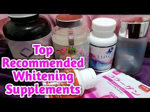 Top Recommended WHITENING SUPPLEMENTS for clear skin | Luxcent Gluta | Vitamin C, Daiso Collagen