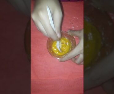 Vitamin E and haldi face pack