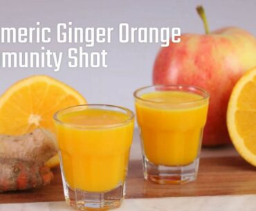 Turmeric Ginger Orange Immunity Shot