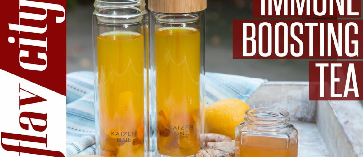 Flu & Cold Wellness Tea - Immune Boosting Turmeric Tea