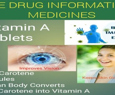 Benefits of Vitamin A!! Immunity Booster!! ImprovesVision!! GlowingSkin!!